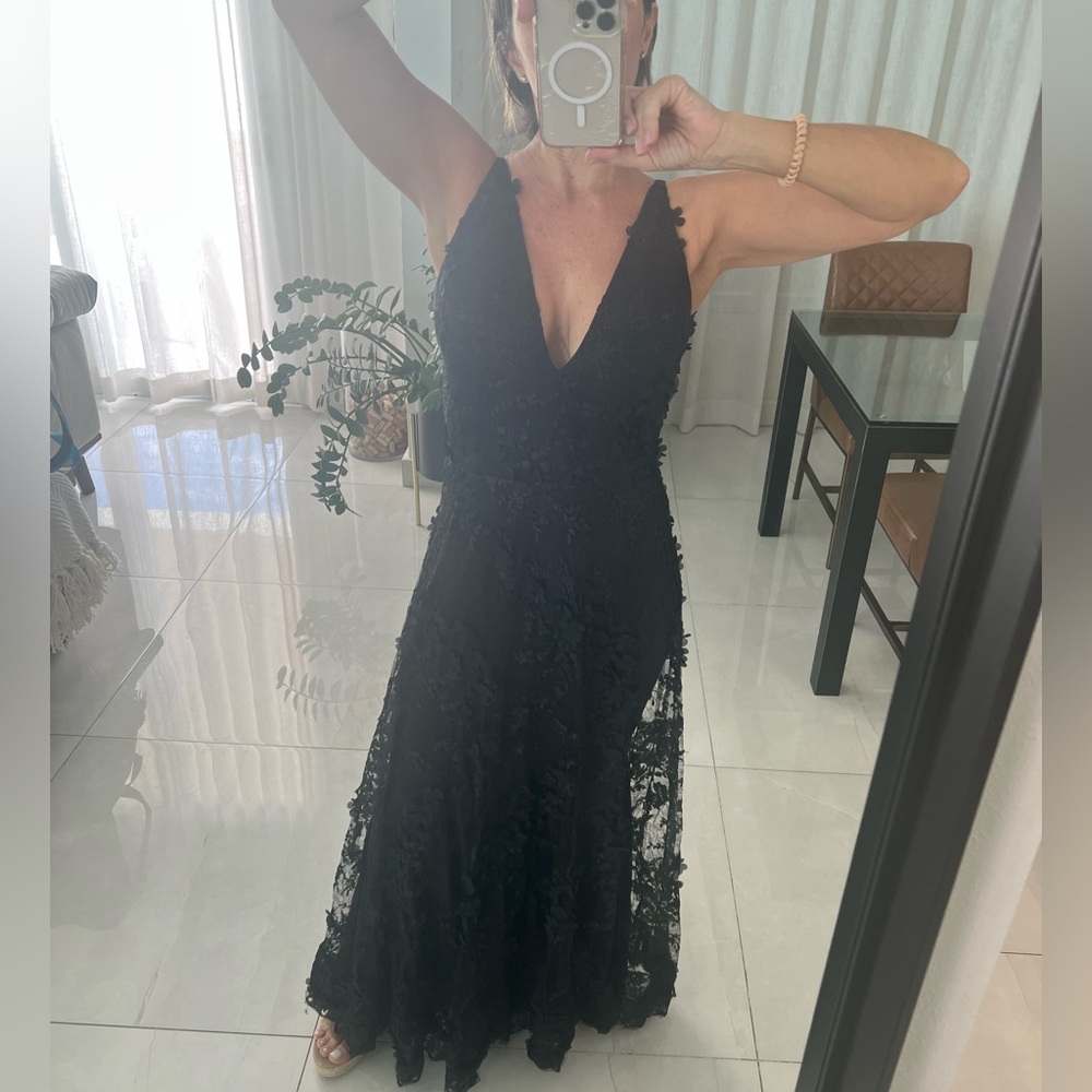 Romantic black dress